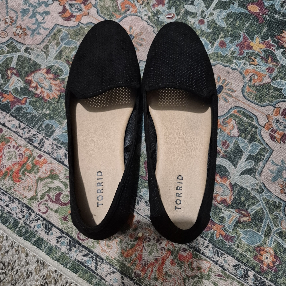 Torrid Women's 10WW Black Loafers